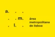 AML Área Metropolitana de Lisboa